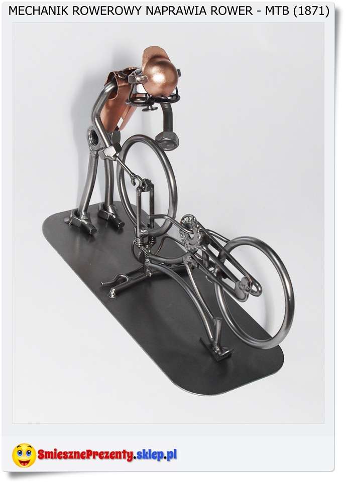 Na prezent Śmieszna wizytówka - Dobry mechanik rowerów 