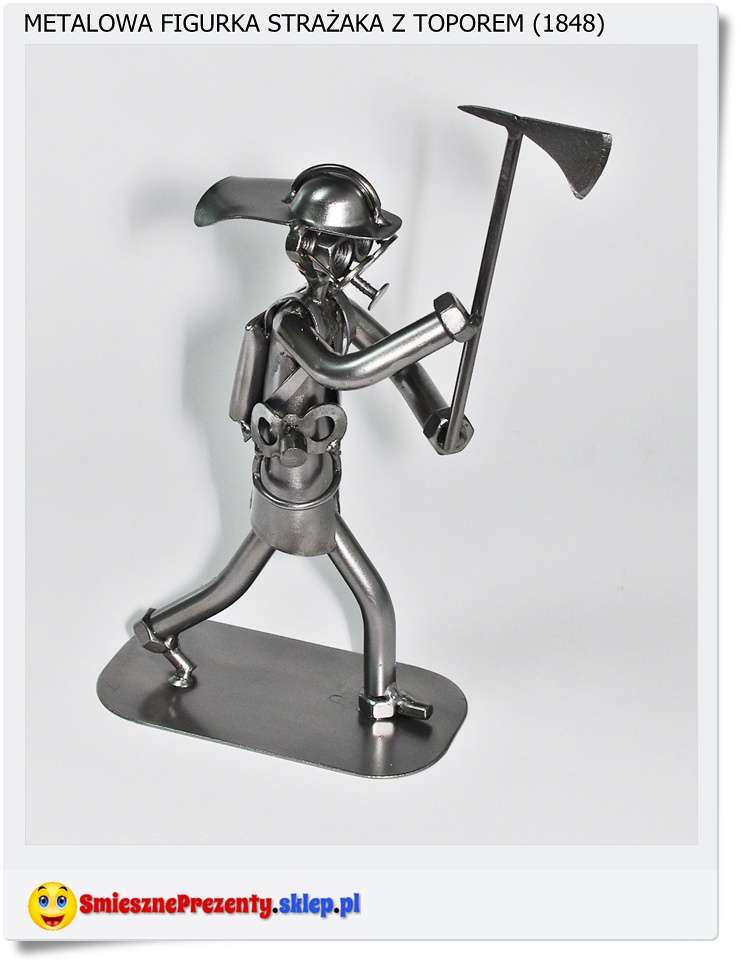 Śmieszny prezent Strażak z toporem (1848)