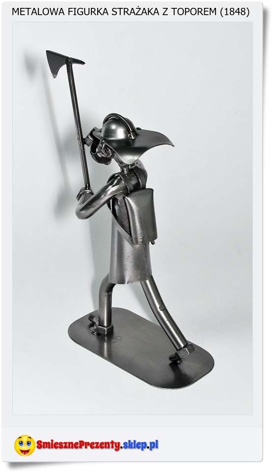 Śmieszny prezent Strażak z toporem (1848)