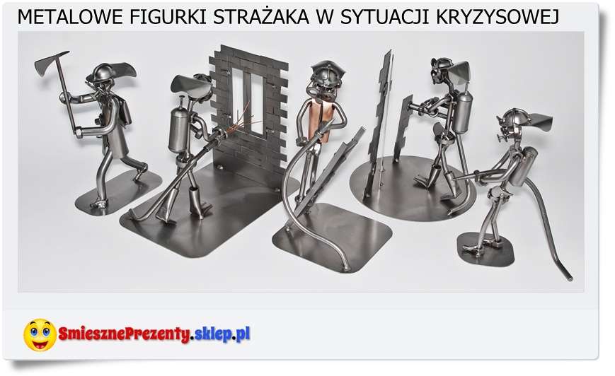 Śmieszny prezent Strażak z toporem (1848)