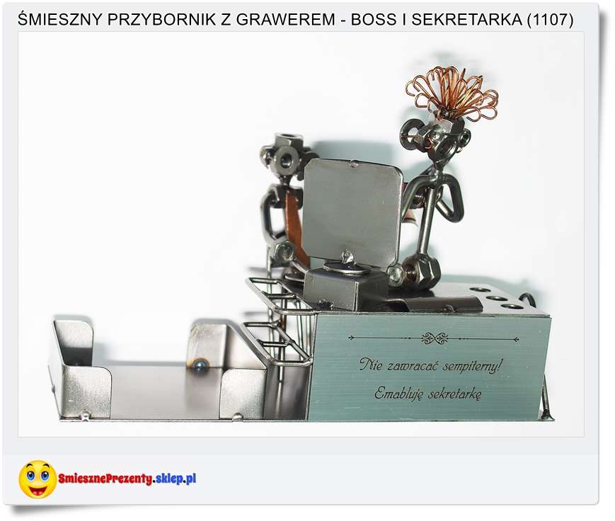 Na prezent przybornik z grawerem BOSS i Sekretarka (1107)