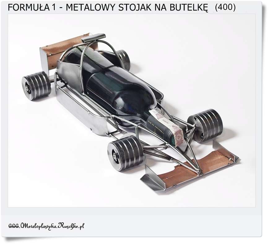Figurka metalowa formula 1
