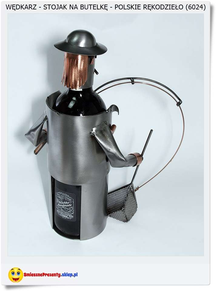 Stojak na butelkę rybak