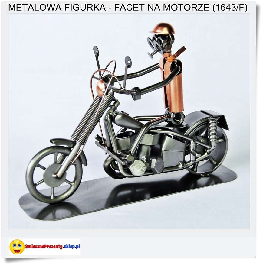 Oryginalna ozdobna figurka Motor Harley