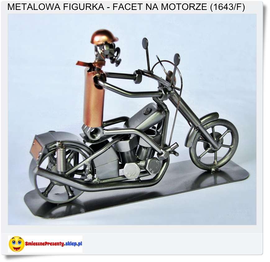 Oryginalna ozdobna figurka Motor Harley