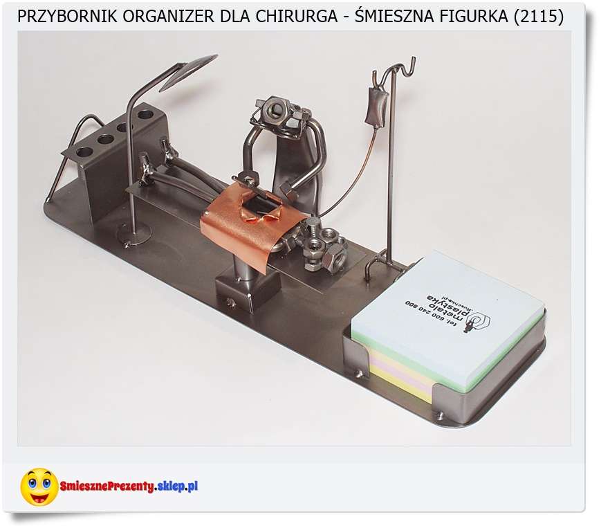 Metalowe figurki na prezent