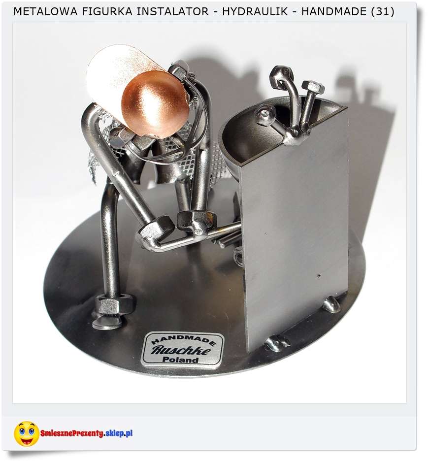 Fugurka z metalu dla hydraulika