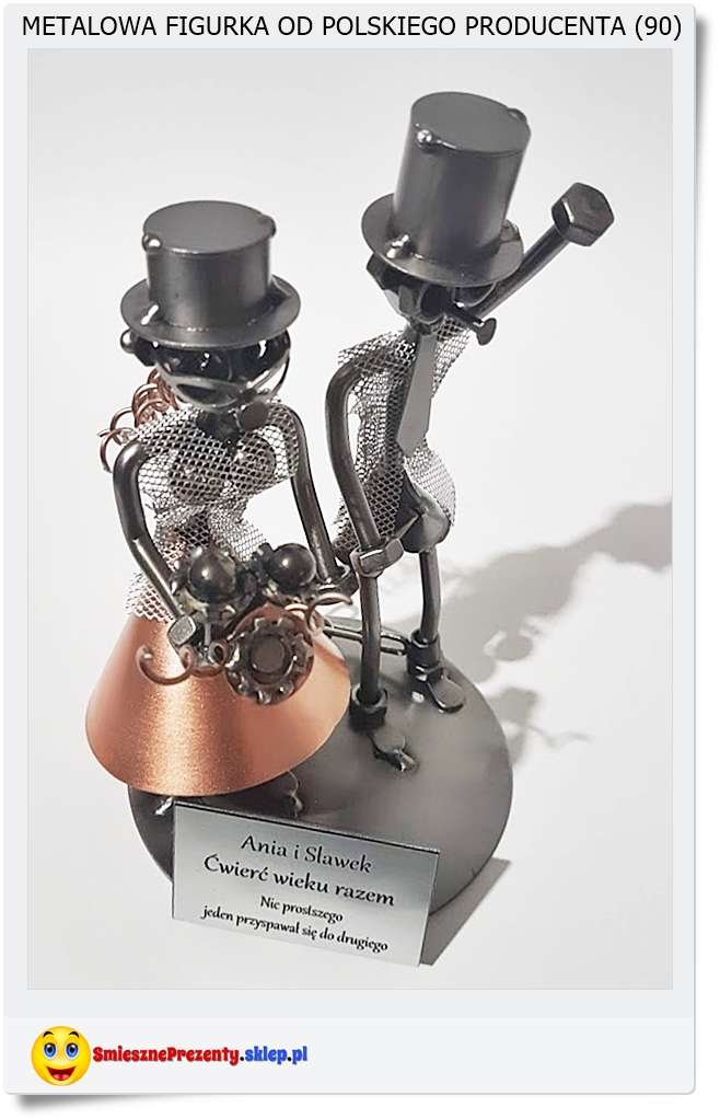 Metalowa figurka polskiego rękodzieła