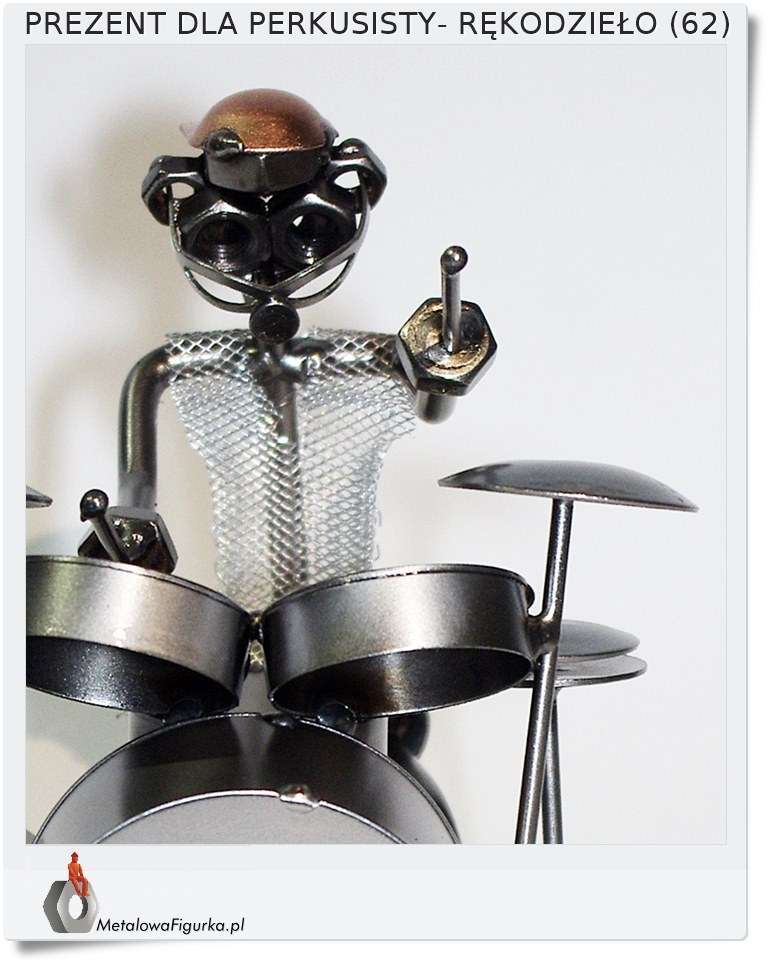 Figurka perkusja dla muzyka