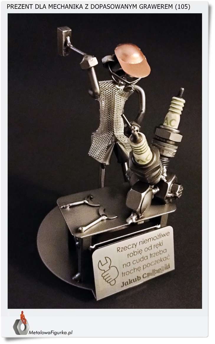 Figurka z grawerem na życzenie