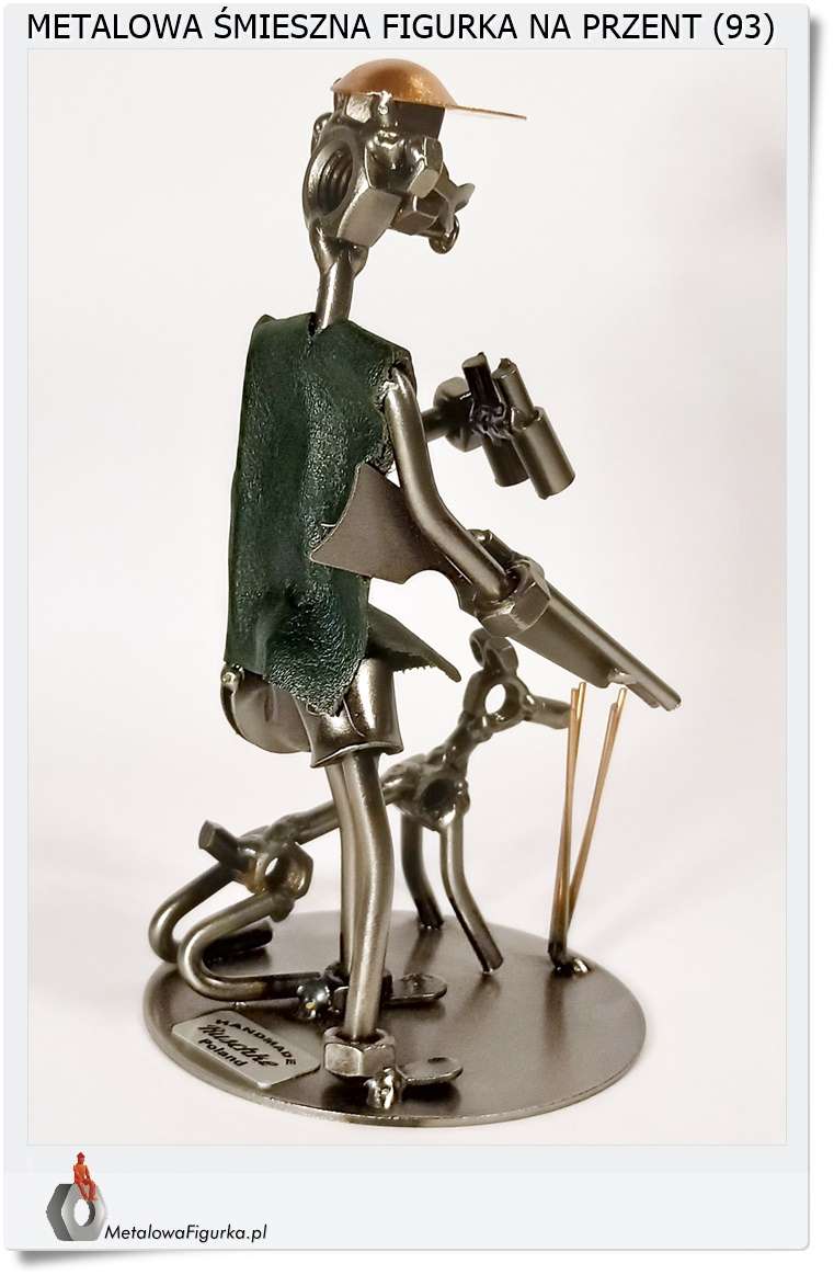 Metalowa figurka Ochroniarz