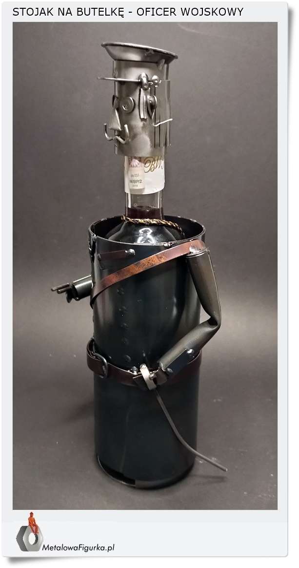 Dekoracyjny stojak na butelkę