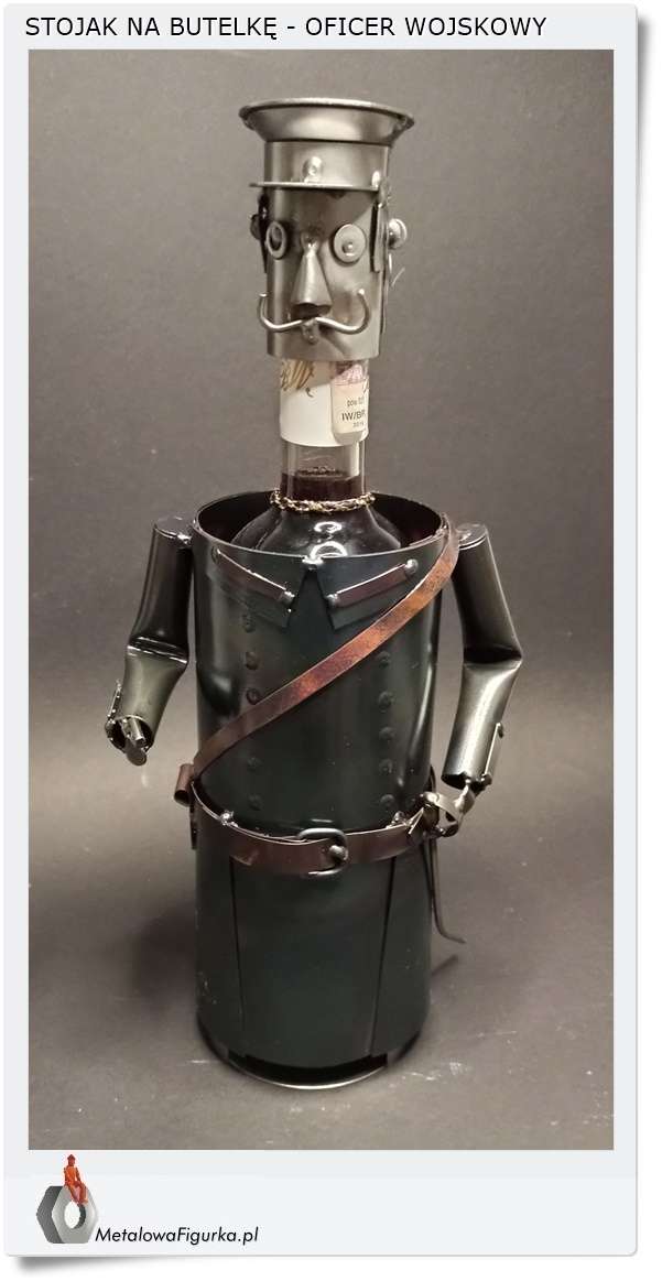 Stojak na butelkę dla żołnierza