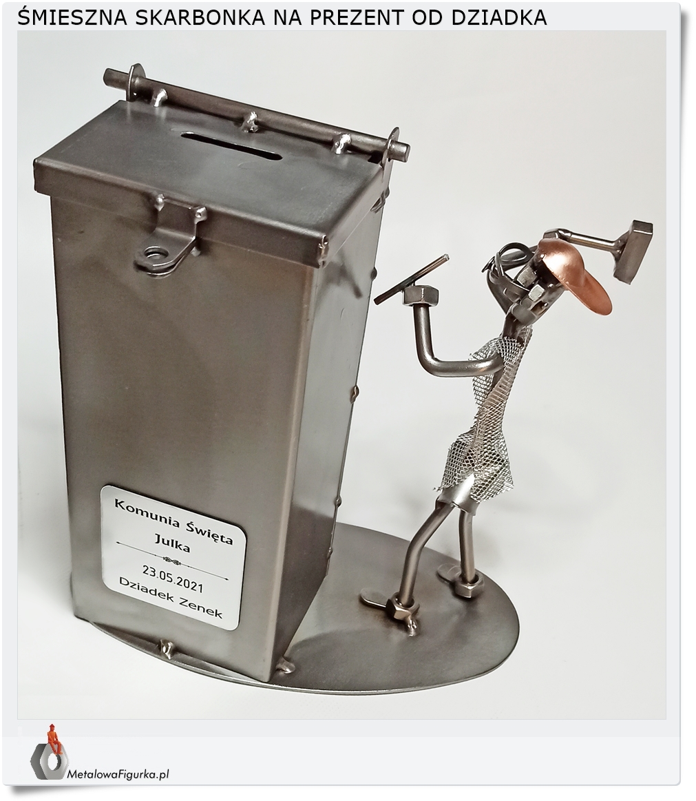 Prezent od Dziadka na Pierwszą Komunię Świętą