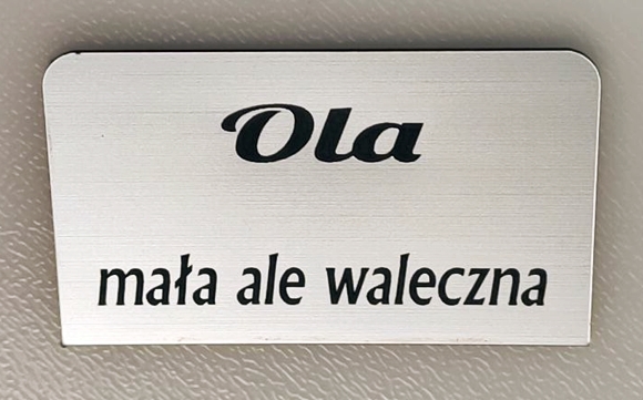 Dedykacja dla koleżanki z okazji awansu