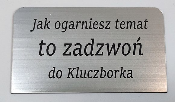 Tekst, który przypomina ponowny kontakt