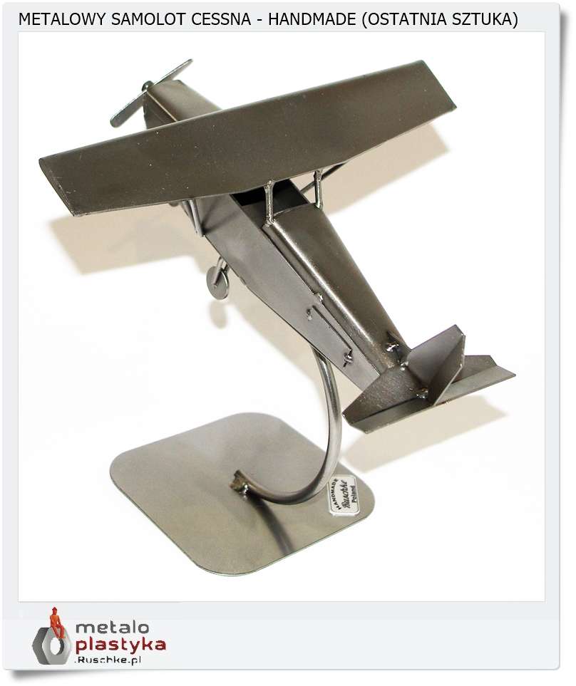 Metalowy model Samolot CESSNA ostatnia sztuka