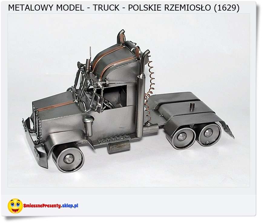 Nr 1 Metalowy TRUCK model Polskiego rzemiosła