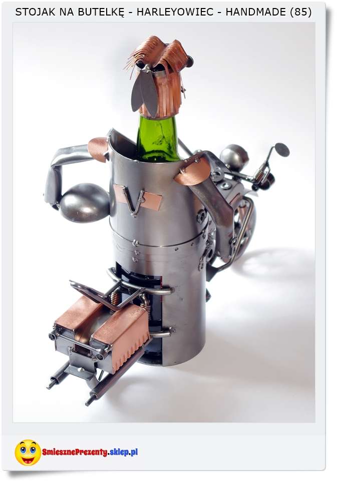 motocykl stojak na wino 