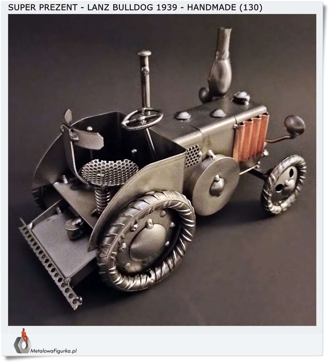 Metalowa figurka model LANZ BULLDOG 1939