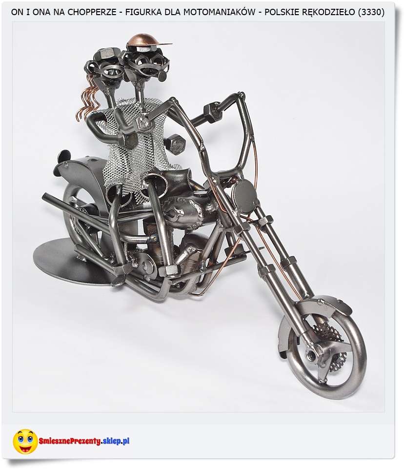Figurka motocykl Chopper