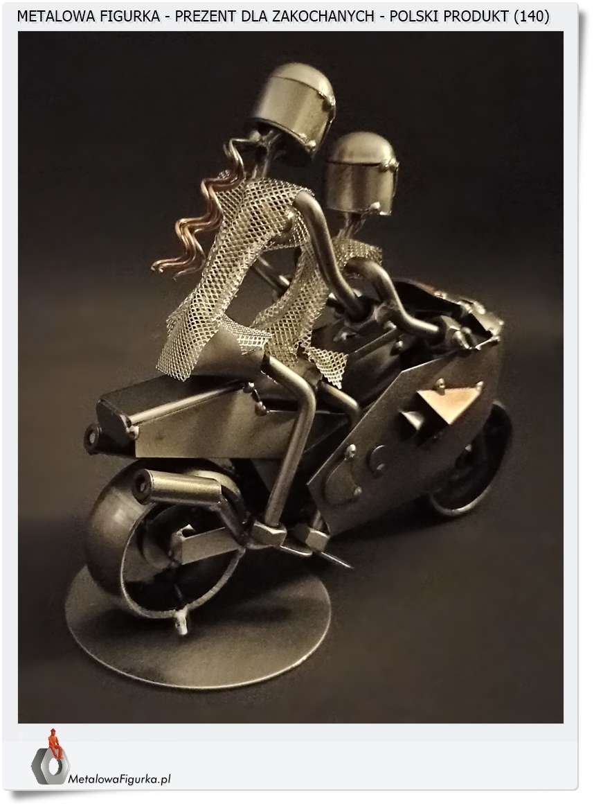 Metaloplastyka Figurka motor 