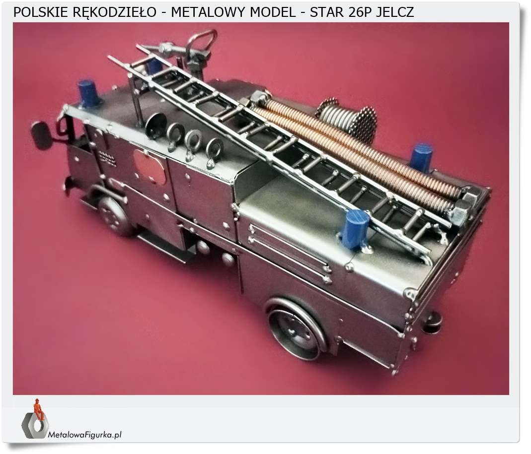 Super prezent dla strażaka Wóz pożarniczy STAR 26 